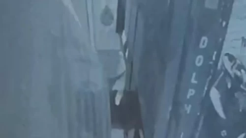 Kuyumcudan forkliftle hırsızlık! O anlar kamerada