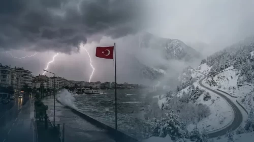Meteoroloji uyardı! Doğu'da kar, Batı Akdeniz'de fırtına kapıda