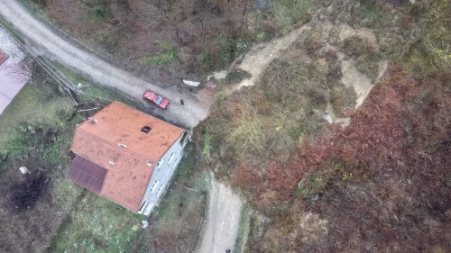 Sinop’ta sağanak yağış sonrası heyelan!