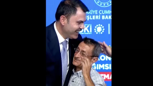 Bakan Kurum sözünü tuttu: 'Cavit Amca yeni yuvasına kavuşuyor'