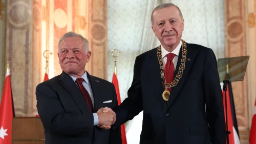 Türkiye-Ürdün İlişkilerinde Tarihi An: Cumhurbaşkanı Erdoğan’a "Hüseyin Bin Ali Nişanı"