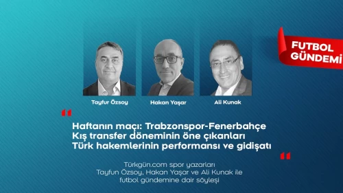 Tayfun Özsoy, Hakan Yaşar ve Ali Kunak ile Futbol Gündemi