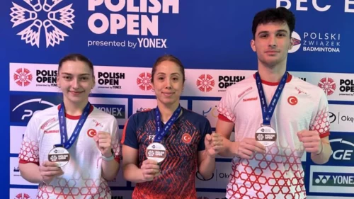Milli badmintonculardan Polonya’da 2 madalya