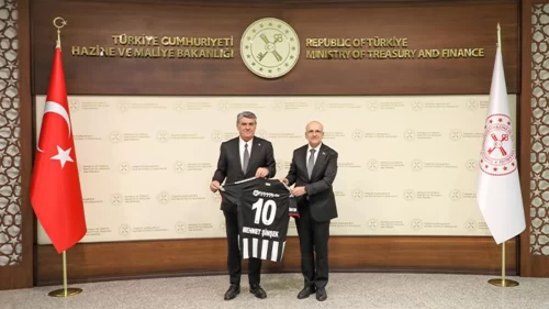 Serdal Adalı’dan Bakan Şimşek’e ziyaret