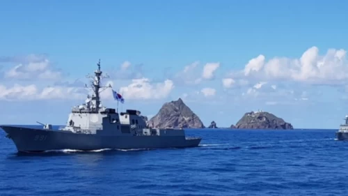 8 bin tonluk dev destroyerle Sarı Deniz’de gövde gösterisi!