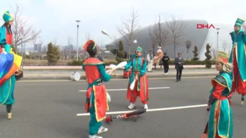 Külliye'de Ramazan etkinlikleri kapsamında "Ramazan Alayı" düzenlendi