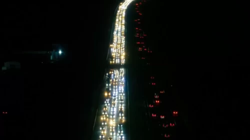 Ankara girişinde bayram dönüşü yoğunluğu