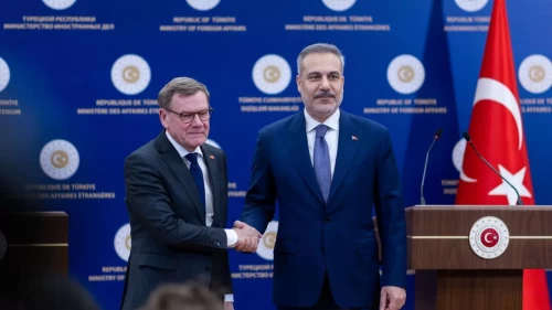 Dışişleri Bakanı Fidan, Alman mevkidaşı ile görüştü