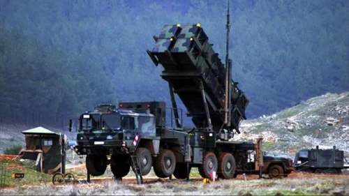 Malatya'da patriot hava sistemi hareketliliği