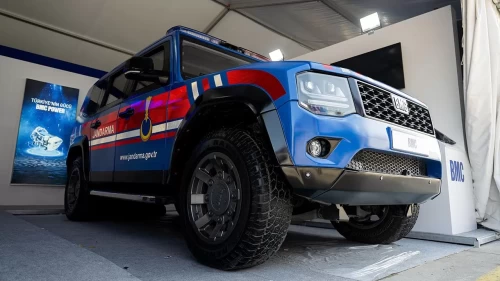Türkiye’nin İlk doğuştan zırhlı SUV’u göreve başlıyor