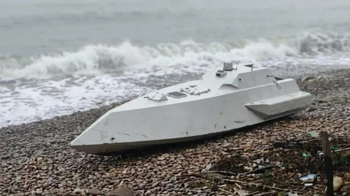 Ordu'da sahile vurmuştu! 2 metrelik cisim incelenmeye alınıyor