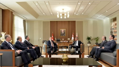 KKTC Cumhurbaşkanı Erhürman, Gençlik ve Spor Bakanı Bak ile görüşme gerçekleştirdi