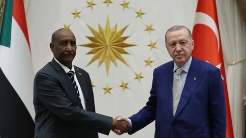 Cumhurbaşkanı Erdoğan, Sudan Egemenlik Konseyi Başkanı Burhan ile görüştü