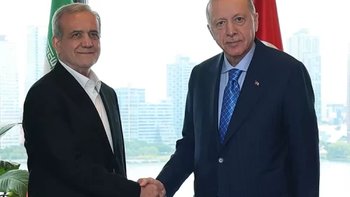 Mesud Pezeşkiyan'dan Cumhurbaşkanı Erdoğan'a teşekkür