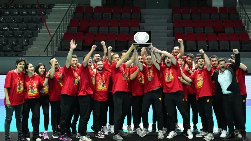 Göztepe hentbolda Süper Lig'e yükseldi