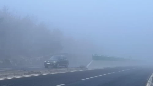 Bolu Dağı geçişinde sis etkili oluyor
