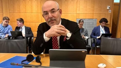 MHP'li Mevlüt Karakaya OECD’de küresel enerji risklerine karşı dünyayı uyardı!