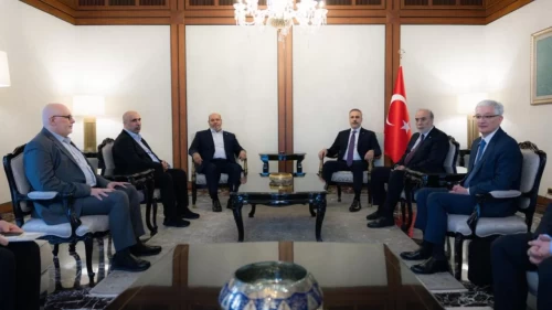 Bakan Fidan, Hamas heyeti ile görüştü