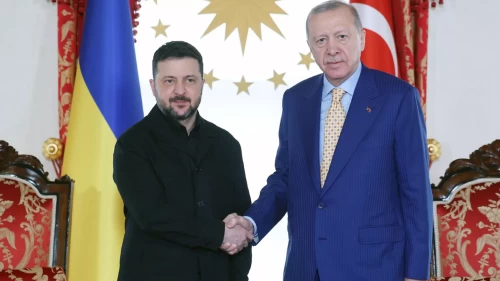 Dolmabahçe’de kritik zirve: Cumhurbaşkanı Erdoğan ve Zelenski görüşmesi başladı