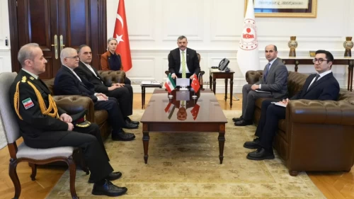 Bakan Çiftçi, İran'ın Ankara Büyükelçisi Habibullahzade'yi kabul etti