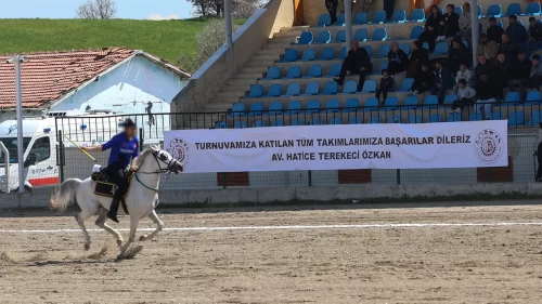 Cirit müsabakasında korkunç kaza!