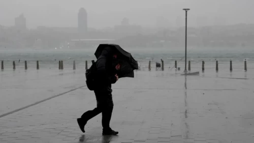 Meteoroloji'den kuvvetli rüzgar ve sağanak uyarısı