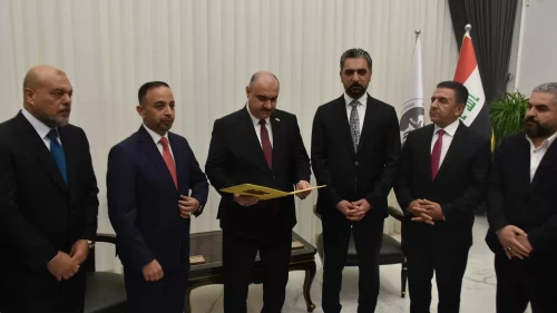 Kerkük valisi Muhammed Seman Ağa mesaisine başladı!