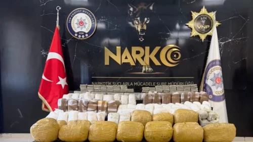 Van’da 240 kilogram uyuşturucu ele geçirildi!