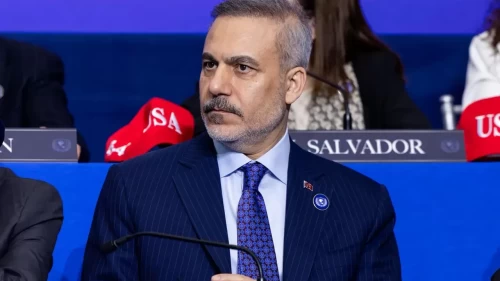 Bakan Fidan'dan diplomasi trafiği