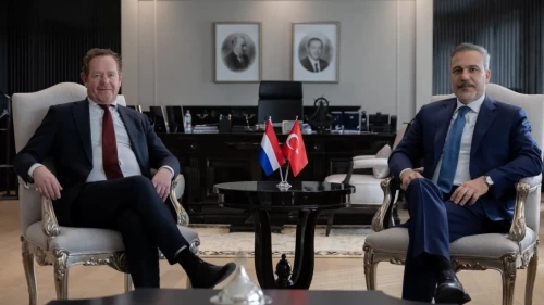 Dışişleri Bakanı Fidan, Hollanda Adalet ve Güvenlik Bakanı Van Weel ile Ankara'da görüştü