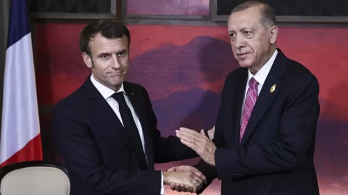 Cumhurbaşkanı Erdoğan Macron'la görüştü: 'Ateşkes sabote edilmemeli'