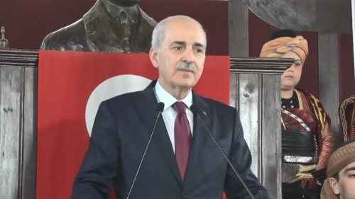 Numan Kurtulmuş 106 yıl önceki o kürsüden seslendi: Milletimiz hürriyetten başka hiçbir fikri kabul etmez