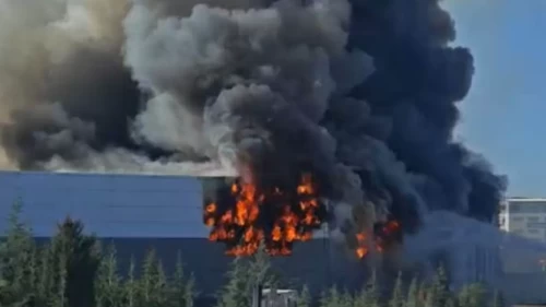 Ankara'da boya fabrikasında ardı ardına patlamalar yaşandı!