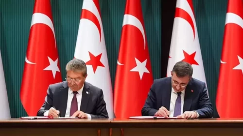 KKTC’ye 23 milyar TL'lik destek! 2026 İktisadi ve Mali İş Birliği Anlaşması imzalandı