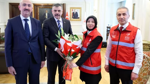 Bakan Mustafa Çiftçi, Göç İdaresi Başkanlığı heyetini kabul etti