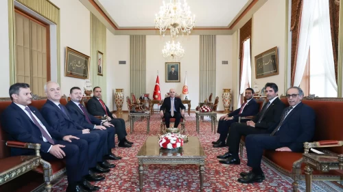 TBMM Başkanı Kurtulmuş, Körfez Ülkeleri ve Ürdün Büyükelçilerini kabul etti