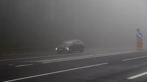 Bolu Dağı’nda yoğun sis