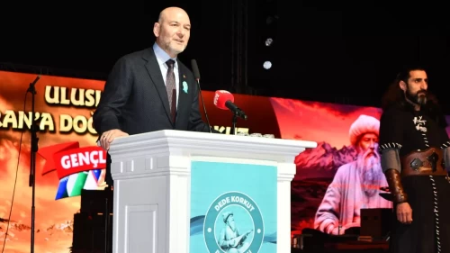 Süleyman Soylu’dan gençlere mesaj: 'Yeniden yazacağımız hikaye insanlığa umut olacak'
