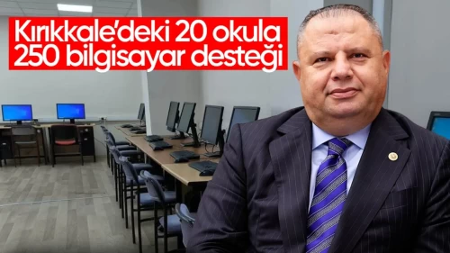 Kırıkkale Milli Eğitim’den Halil Öztürk’e teşekkür