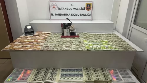 İstanbul’da sahte para operasyonu! Milyonlarca dolar ve euro ele geçirildi