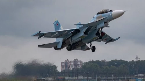 Rus savaş uçağı eğitimde düştü