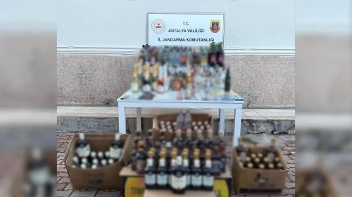 Antalya'da kaçak alkole geçit yok