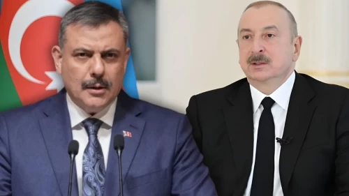 Azerbaycan Cumhurbaşkanı Aliyev, İçişleri Bakanı Mustafa Çiftçi’yi kabul etti!