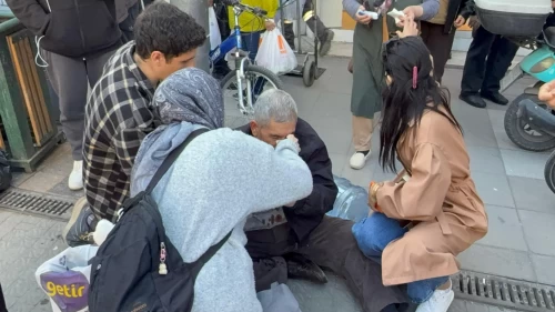 14 yaşındaki çocuktan yaşlı adama saldırı!