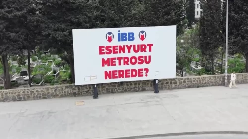 Esenyurt Belediyesi'nden, İstanbul Büyükşehir Belediyesi'ne 'Metro' tepkisi