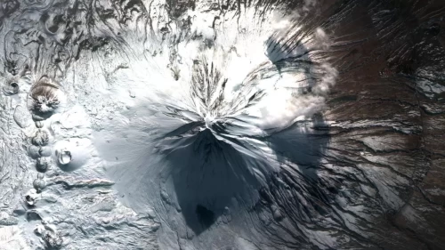 Ağrı Dağı Uzaydan Görüntülendi