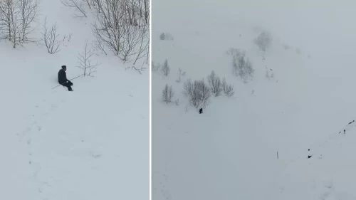 Kayıp çoban için aramalar başlatılamadı