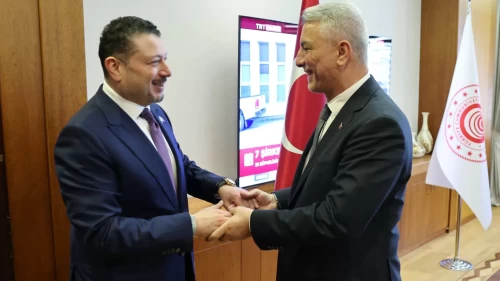 Bakan Bolat, Suudi Büyükelçi ile görüştü: Ticarette yeni adımlar masada