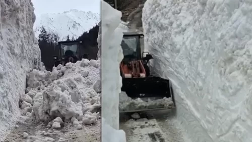 Kar kalınlığı 5 metreyi buldu!