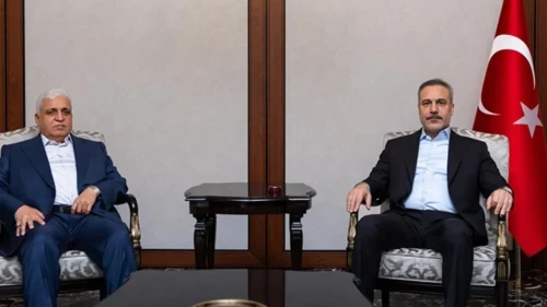 Dışişleri’nde Haşdi Şabi zirvesi: Bakan Fidan ve el-Feyyad bir araya geldi